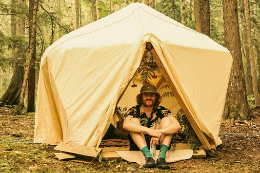 Build a DIY Yurt with Magidome Dome Connectors