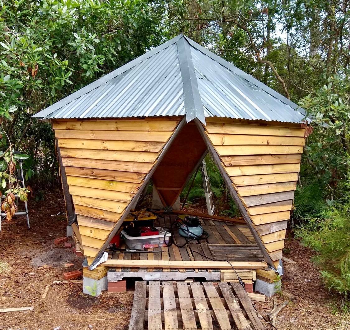 Geodesic Dome Connectors: Build a geodesic dome with Magidome® Steel Geodesic Dome Connectros.  Simply pre-drill and assemble using equal length lumber. From diy Geodesic Dome Greenhouse, to yurt, camping dome, shlter, shed, trellis, gazebo, & more!