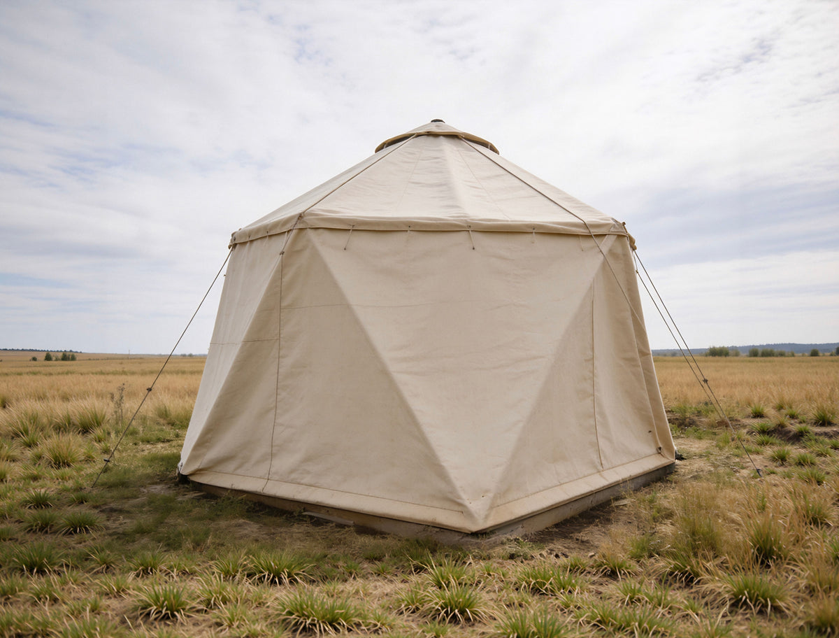 DIY camping yurt 