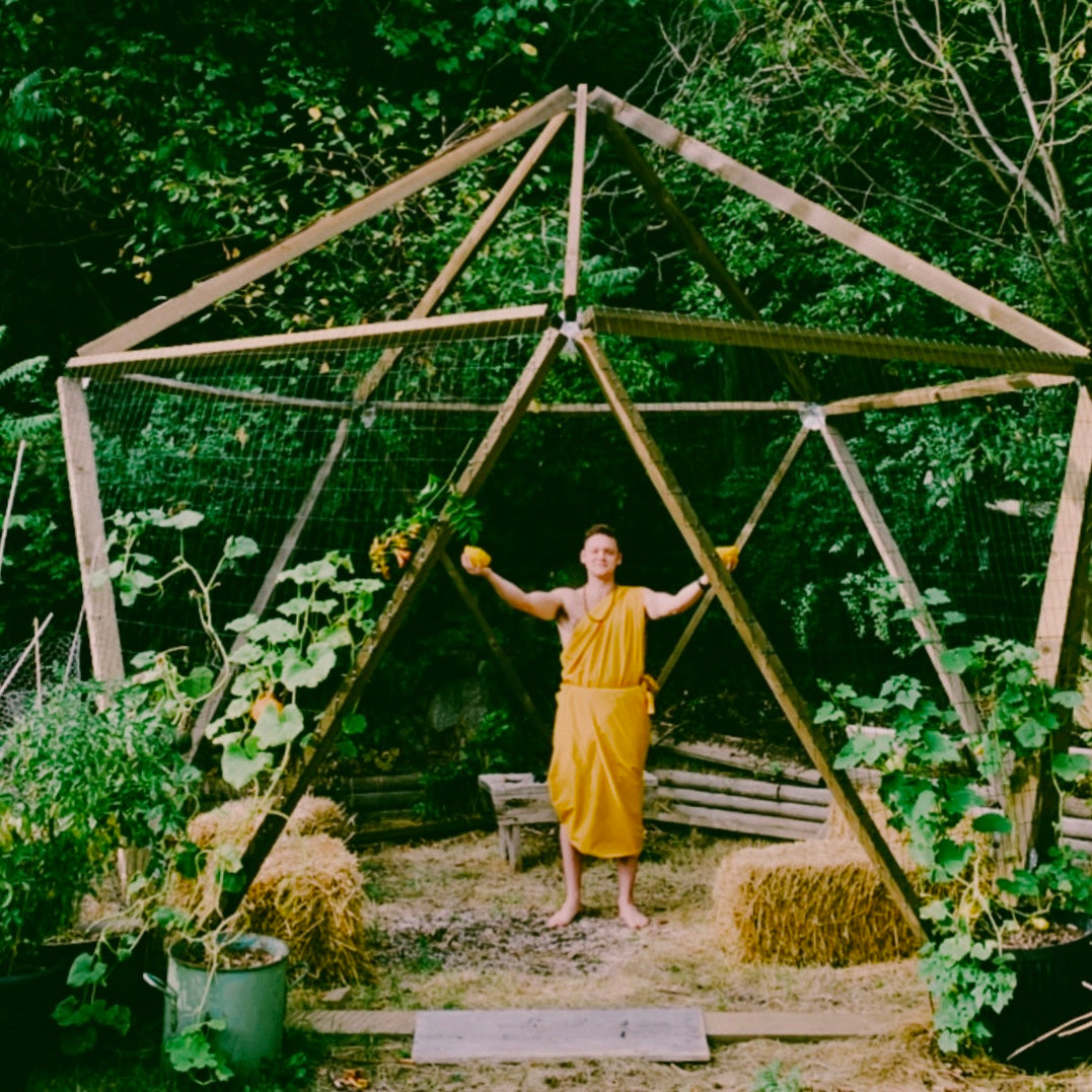 Magidome geodesic dome connectors make a perfect geodesic dome project for the garden and homestead.  Make a gazebo, pergola, tent, trellis, yurt, or chicken coop easily and affordably.  We strive to make the best geodesic dome connector kit on the market. What will you build?