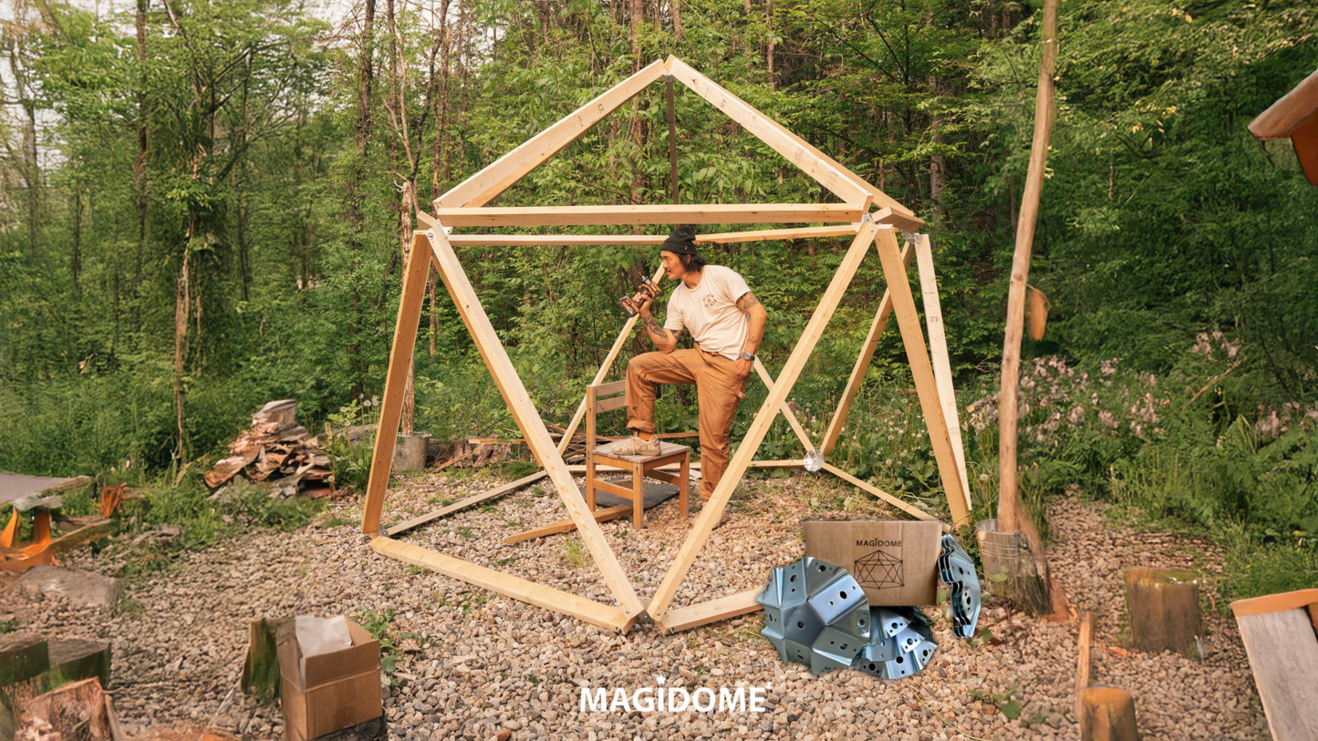 Magidome® Steel Geodesic Dome Connectors Kit